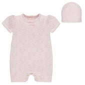 Emile et Rose Girls Dory Knitted Romper and Hat